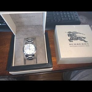 Mens Burberry watch